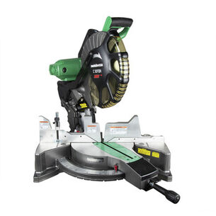 POWER TOOLS | Factory Reconditioned Metabo HPT 15 Amp Dual Bevel 12 in. Corded Miter Saw with Laser Guide