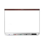 PRODUCTS | Quartet Prestige 2 Duramax 48 in. x 36 in. Magnetic Porcelain Whiteboard - Mahogany