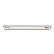 RULERS AND YARDSTICKS | Chartpak 12 in. Long Adjustable Triangular Scale Aluminum Architects Ruler - Silver