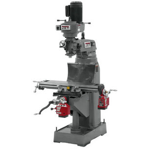 MILLING MACHINES | JET JVM-836-3 Mill with X and Y Powerfeed Installed