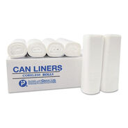 PRODUCTS | Inteplast Group 60-Gallon 12 Microns 38 in. x 60 in. High-Density Interleaved Commercial Can Liners - Black (200-Piece/Carton)