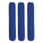MOPS | Gritt Commercial GRI182603PK 60 in. x 5 in. Microfiber Looped Dust Mop Pad Head - Blue (3/Pack)