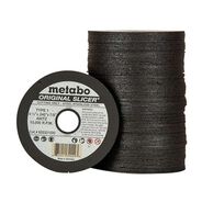 GRINDING SANDING POLISHING ACCESSORIES | Metabo Metabo 655331000 100-Piece A60TZ Original Slicer T1 4.5 in. x 0.40 in. x 7/8 in. Cutting Wheel Pack