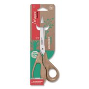 PRODUCTS | Maped Helix Advanced Wood 8.25 in. Long 4.75 in. Cut Length Multipurpose Scissors - Straight Brown Handle