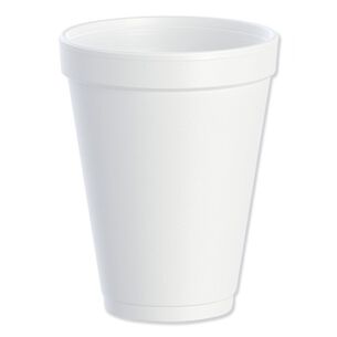 TABLETOP AND SERVEWARE | Dart 12 oz. Foam Drink Cups - White (40/Carton)