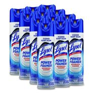 ALL PURPOSE CLEANERS | LYSOL Brand 24 oz. Aerosol Spray Power Foam Bathroom Cleaner (12/Carton)