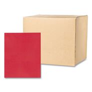 FILING AND FOLDERS | Roaring Spring Accommodates (50) 11 in. x 8.5 in. Sheets Pocket Folder - Red (250/Carton)
