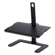 OFFICE FURNITURE ACCESSORIES | Safco 20.5w x 14.5d x 3.5 to 21.5h Height-Adjustable Footrest - Black
