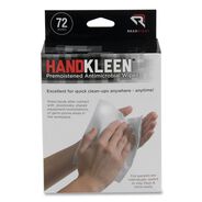 PRODUCTS | Read Right HandKleen 7 in. x 5 in. Foil Packet Premoistened Antibacterial Wipes - Unscented White (72/Box)