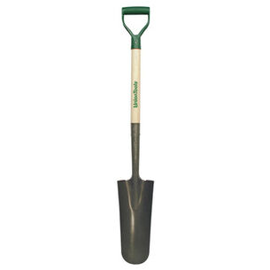 PRODUCTS | Union Tools 4.75 in. x 14 in. Blade Drain and Post Spade with 27 in. White Ash D-Grip Handle