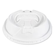 FOOD SERVICE | Dart OPT316 Optima Reclosable Lids for Paper Hot Cups fits 10 oz. - 24 oz. Cups - White (1000/Carton)
