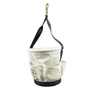 CASES AND BAGS | Klein Tools 4-Pocket Heavy-Duty Tapered Wall Bucket