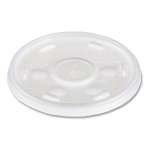 PRODUCTS | Dart Plastic Cold Cup Lids Fits 10 oz. Cups - Translucent (1000/Carton)