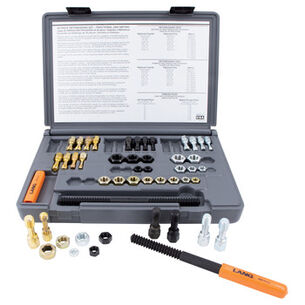 HAND TOOLS | Lang 48-Piece SAE and Metric Thread Restorer Kit