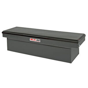 PRODUCTS | Delta Steel Single Lid Deep & Extra-Wide Full-size Crossover Truck Box (Black)