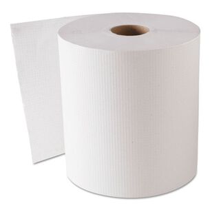 PAPER TOWELS AND NAPKINS | GEN 8 in. x 800 ft. Hardwound Roll Towels - White (6 Rolls/Carton)