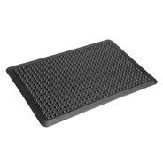 PRODUCTS | Crown 24 in. x 26 in. Yoga-Flex Anti-Fatigue Mat - Black