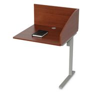 PRODUCTS | Linea Italia 31.25 in. x 23.25 in. x 45.25 in. 1-Leg Study Carrell Add On - Cherry