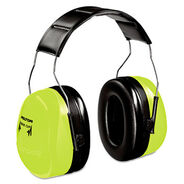 EAR PROTECTION | 3M Peltor Optime 30 dB NRR 105 Hi-Viz Earmuffs - Hi-Viz Green