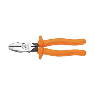 HAND TOOLS | Klein Tools D213-9NE-INS 9 in. Insulated Side Cutting New England Nose Pliers with Knurled Jaws and Handle Tempering