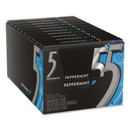PRODUCTS | Green Rabbit 022000105066 5 Gum - Peppermint Cobalt (10/Carton)