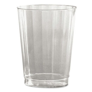 PRODUCTS | WNA 10 oz. Fluted, Tall, Classic Crystal Plastic Tumblers - Clear (240/Carton)
