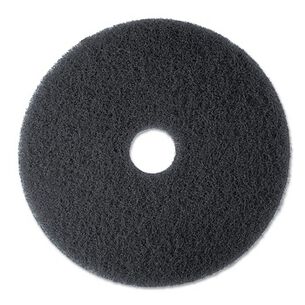 SPONGES AND SCRUBBERS | 3M 17 in. Diameter Low-Speed High Productivity Floor Pads 7300 - Black (5/Carton)