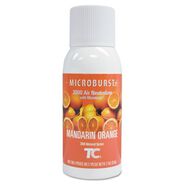 ODOR CONTROL | Rubbermaid Commercial Microburst 3000 2 oz. Aerosol Spray Refill - Mandarin Orange (12/Carton)