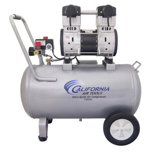 PRODUCTS | California Air Tools 2 HP 15 Gallon 220V 60 Hz Ultra Quiet and Oil-Free Wheelbarrow Air Compressor