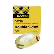 TAPES | Scotch 1 in. Core 0.5 in. x 75 ft. Double-Sided Tape - Clear (1-Roll)