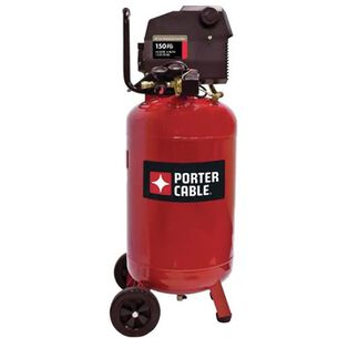 PRODUCTS | Porter-Cable 1.5 HP 20 Gallon Oil-Free Vertical Dolly Air Compressor