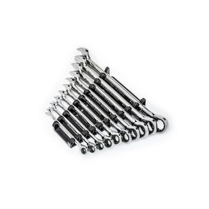RATCHETING WRENCHES | GearWrench 10-Piece 90-Tooth 12 Point SAE Combination Ratcheting Wrench Set