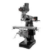 MILLING MACHINES | JET EVS-949 Mill with ACU-RITE 203 Digital Readout and X, Y, Z-Axis Powerfeeds and Air Powered Draw Bar