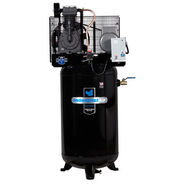 STATIONARY AIR COMPRESSORS | Industrial Air 5 HP 80 Gallon Industrial Vertical Stationary Air Compressor with Baldor Motor