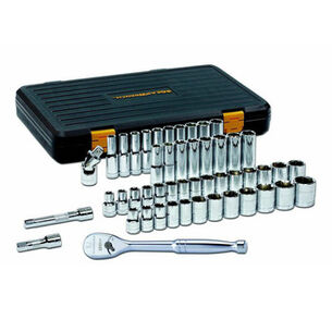 PRODUCTS | GearWrench 49-Piece 1/2 in. Drive 6-Point SAE/Metric 120XP Standard and Deep Mechanics Tool Set
