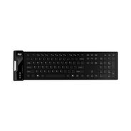PRODUCTS | Adesso Slimtouch 232 120 Keys Antimicrobial Waterproof Flex Keyboard - Black