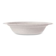 BOWLS AND PLATES | Vegware 12 oz. Molded Fiber Compostable Sugarcane Tableware Bowl - White (1000/Carton)