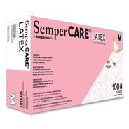 PRODUCTS | SemperCare Latex Examination Gloves - Cream/Medium (1000/Carton)