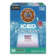 PRODUCTS | The Original Donut Shop ICED Refreshers K-Cup Pods - Berry Chill (20/Box)