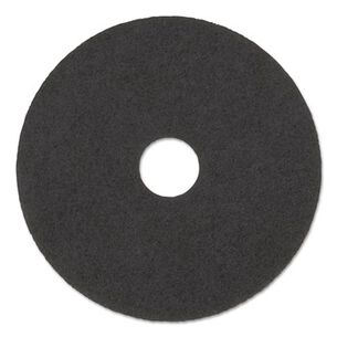 CLEANING AND SANITATION ACCESSORIES | Boardwalk BWK4019HIP High Performance 19 in. Stripping Floor Pads - Grayish Black (5/Carton)