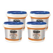 PRODUCTS | GOJO Industries 6298-04 FAST TOWELS 9 in. x 10 in. Hand Cleaning Towels - Fresh Citrus Blue (4/Carton)