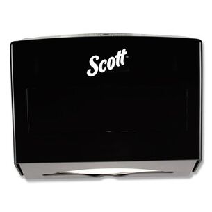 PRODUCTS | Scott Scottfold 10.75 in. x 4.75 in. x 9 in. Folded Towel Dispenser - Black (1/Carton)