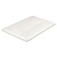 CLEANING CARTS | Rubbermaid Commercial 26 in. x 18 in. Food/Tote Box Lids - Clear