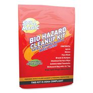 FIRST AID | First Aid Only SM-BIOHAZARD 0.75 x 6 x 9 Biohazard Spill CleanUp (1-Kit)