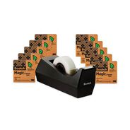 TAPES AND ADHESIVES | Scotch 0.75 in. x 75 ft. 1 in. Core Magic Greener Tape - Clear (10/Pack)