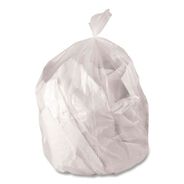 TRASH BAGS | Heritage 34 in. x 44 in. 1.5 mil 33 Gallon Linear Low-Density Can Liners - Clear (100/Carton)