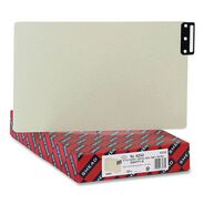 PRODUCTS | Smead 100% Recycled 1/3-Cut Metal End Tabs Blank 8.5 in. x 14 in. Pressboard Guides - Green (50/Box)