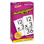 PRODUCTS | TREND 3 in. x 6 in. Multiplication Skill Drill Flash Cards - Black and White (1-Set)