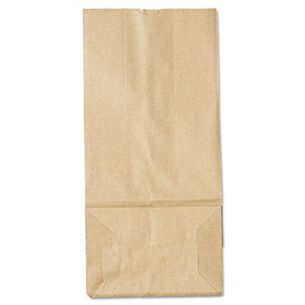 STORAGE ACCESSORIES | General 35-lb. Capacity #5 Grocery Paper Bags - Kraft (500 Bags/Bundle)