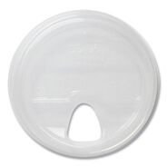 CUPS AND LIDS | World Centric Plastic PLA Clear Cold Cup Lids Fits 9 oz to 24 oz Cold Cups - Clear (1000/Carton)